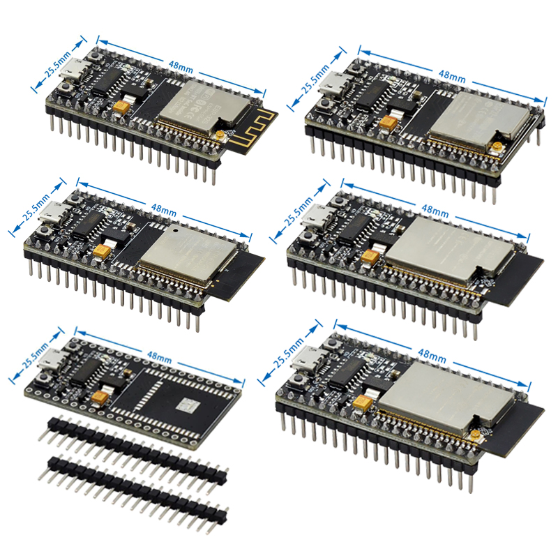 Nodemcu 32S - NodeMCU ESP-32S ESP-WROOM-32E Placa de desarrollo