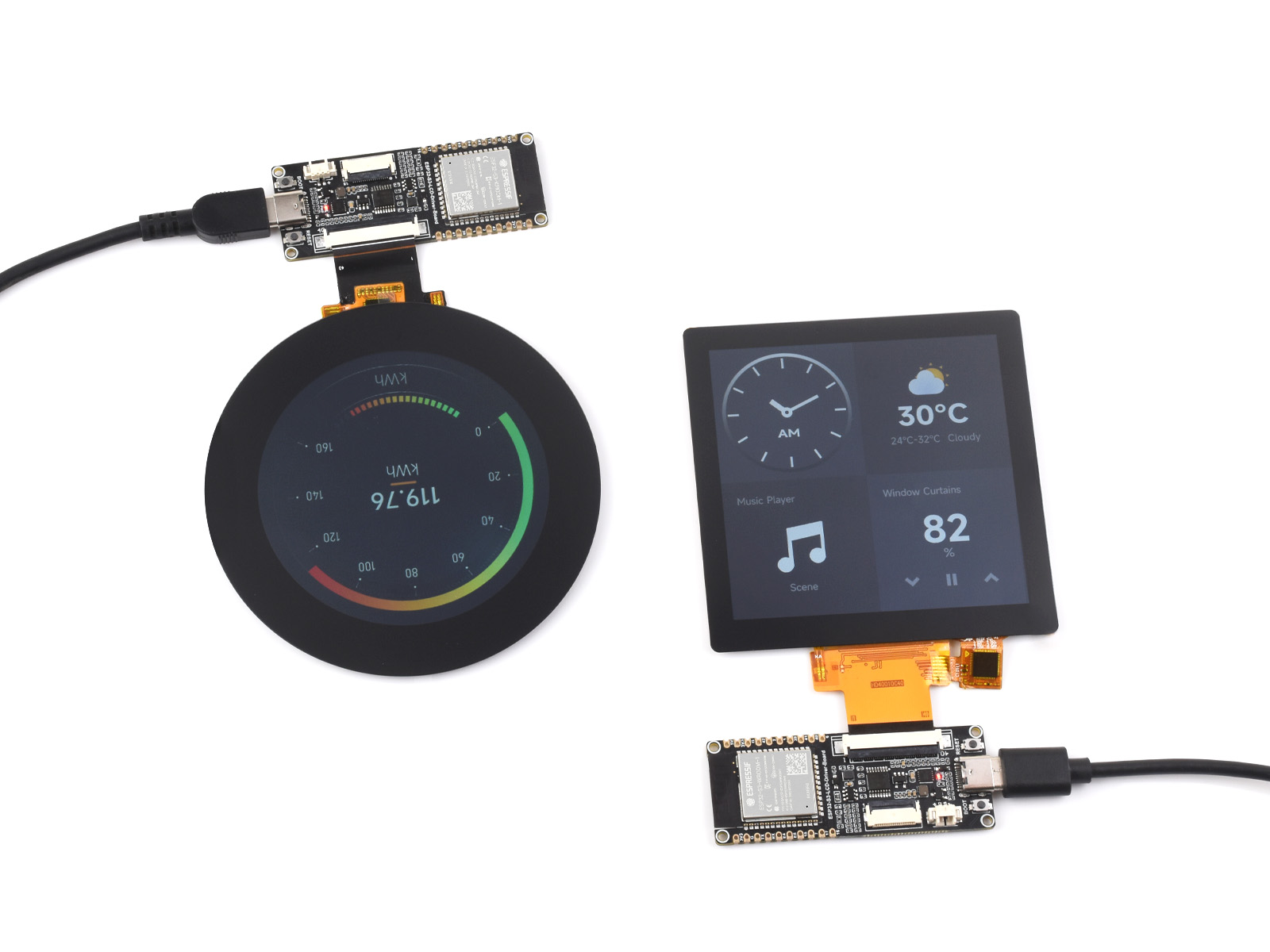 Waveshare Esp32 - Waveshare-Placa de controlador LCD RGB ESP32-S3,