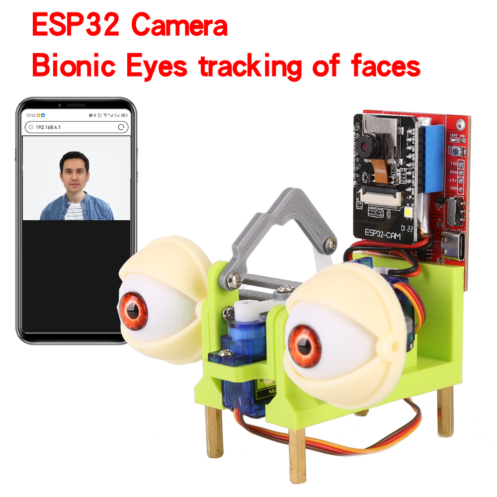 Doit Esp32 - Cámara WatchEye ESP32, seguimiento de ojos