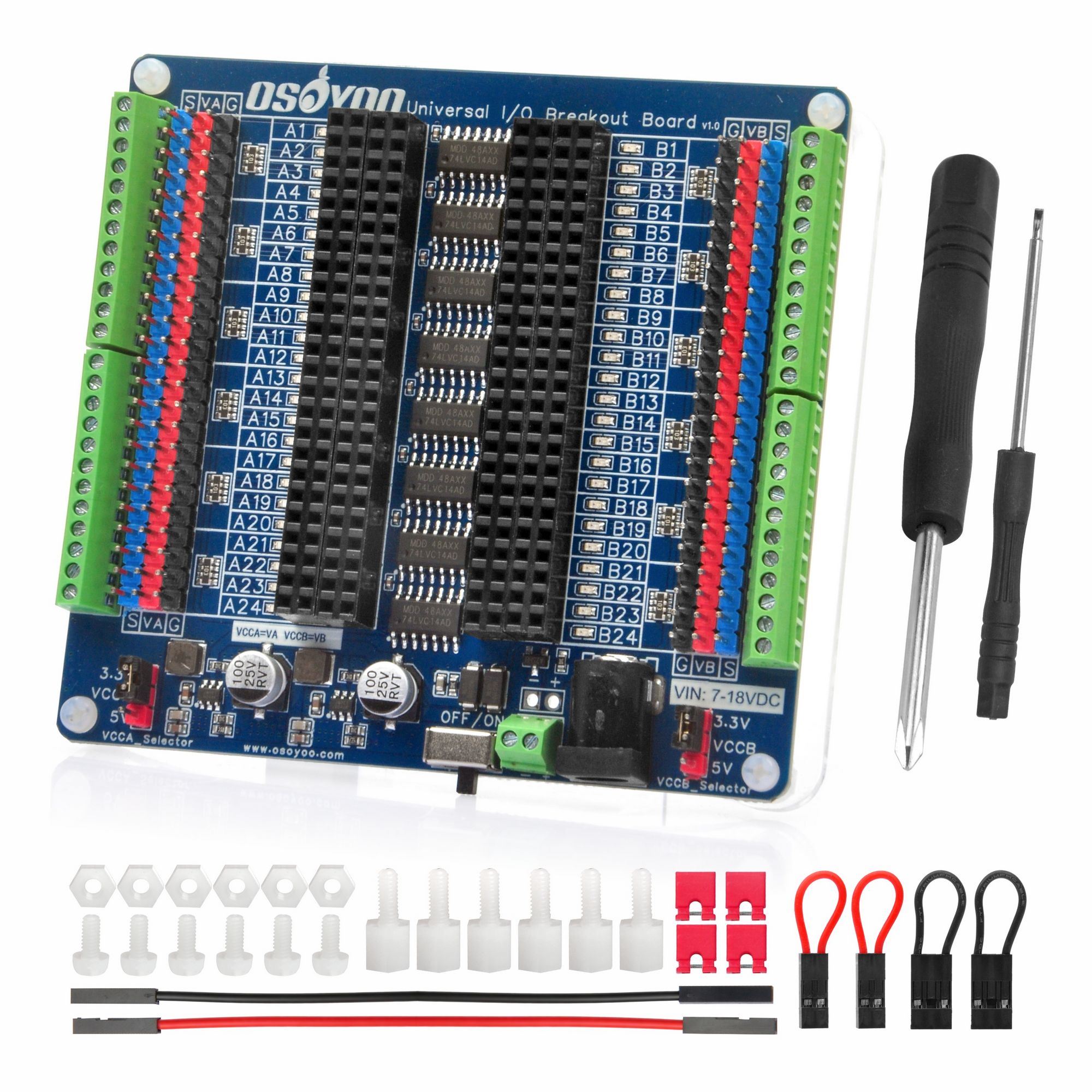 Nodemcuv2 - Placa de Expansión IO Universal OSOYOO