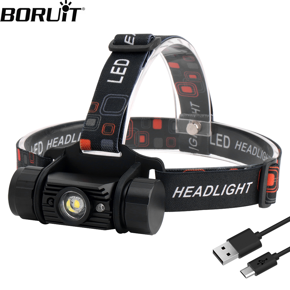 Lolin D32 - BORUiT-linterna frontal de inducción LED para