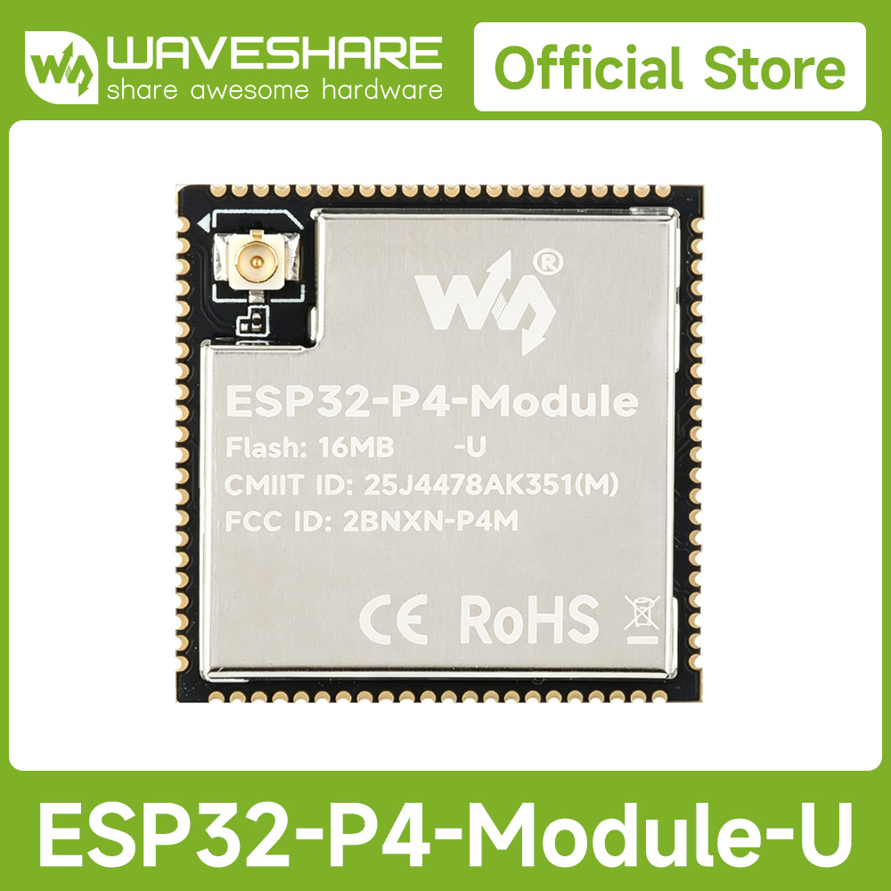 Waveshare Esp32 - Placa central de módulo Waveshare ESP32-P4,