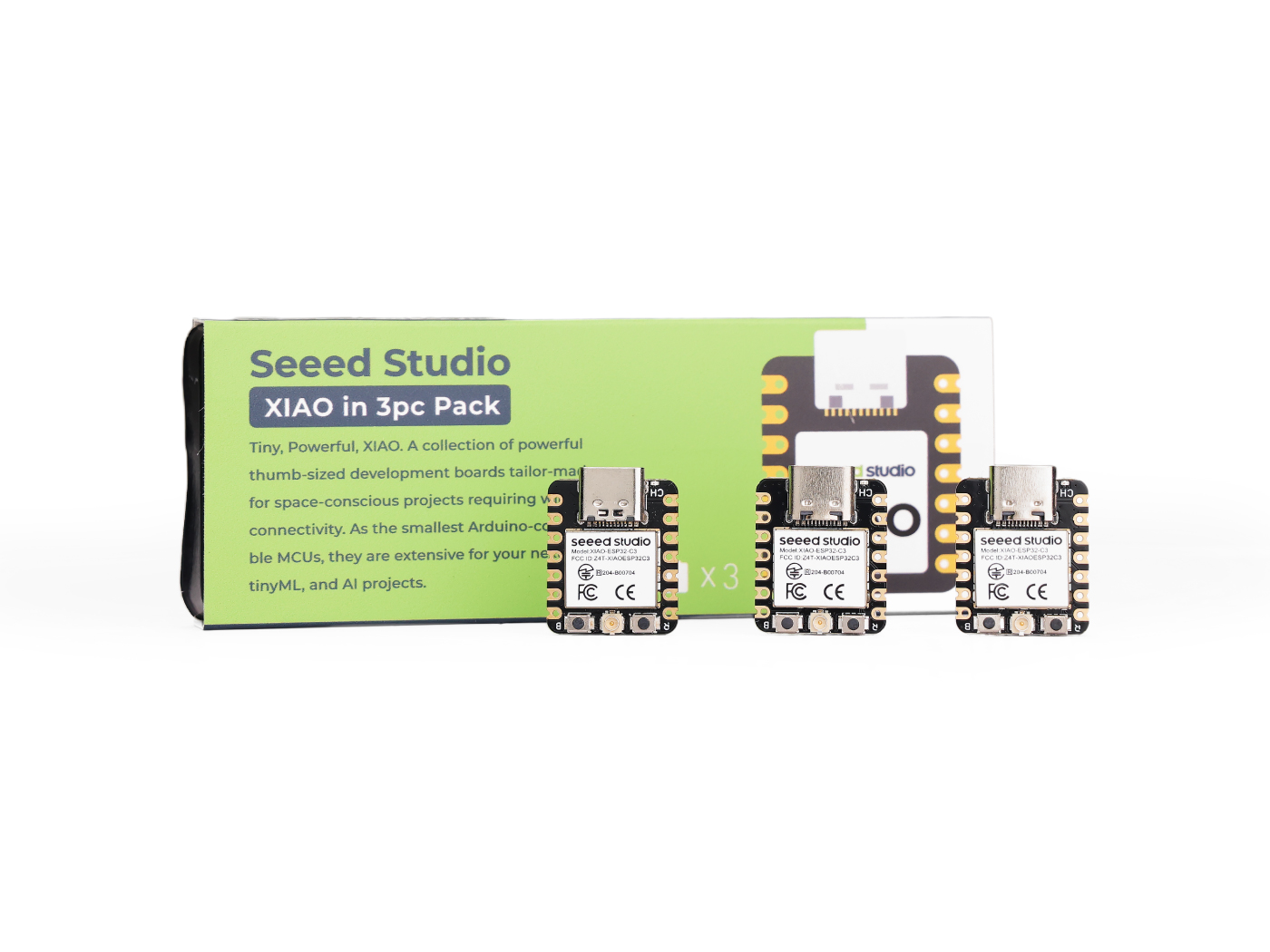 Paquete de 3 uds XIAO ESP32C3  - Doit Esp32 reseña y precio