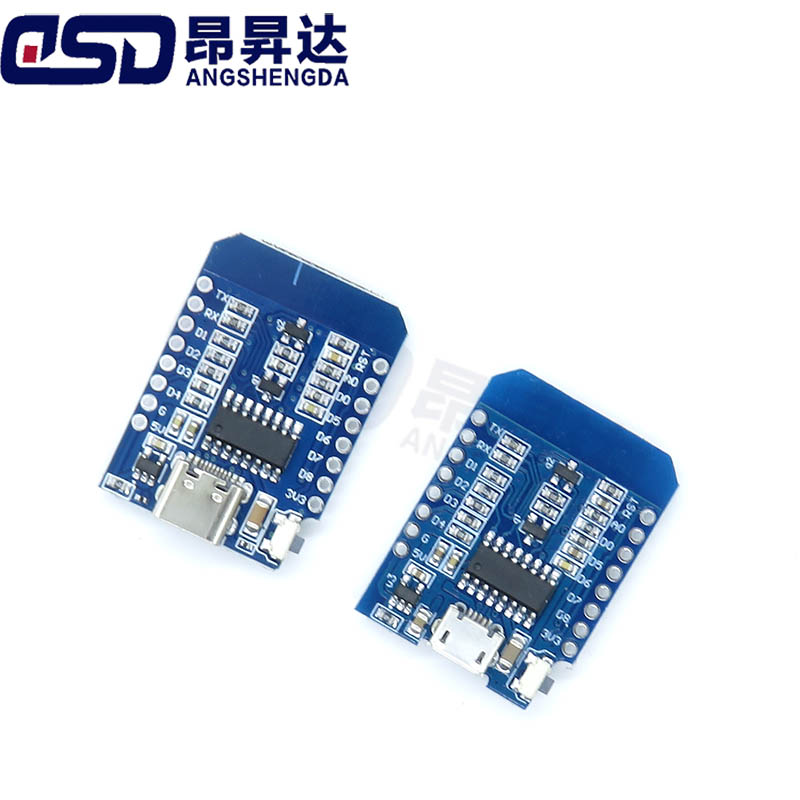 Wemos D1 Mini TYPE-C/MICRO USB - Nodemcuv2 reseña y precio