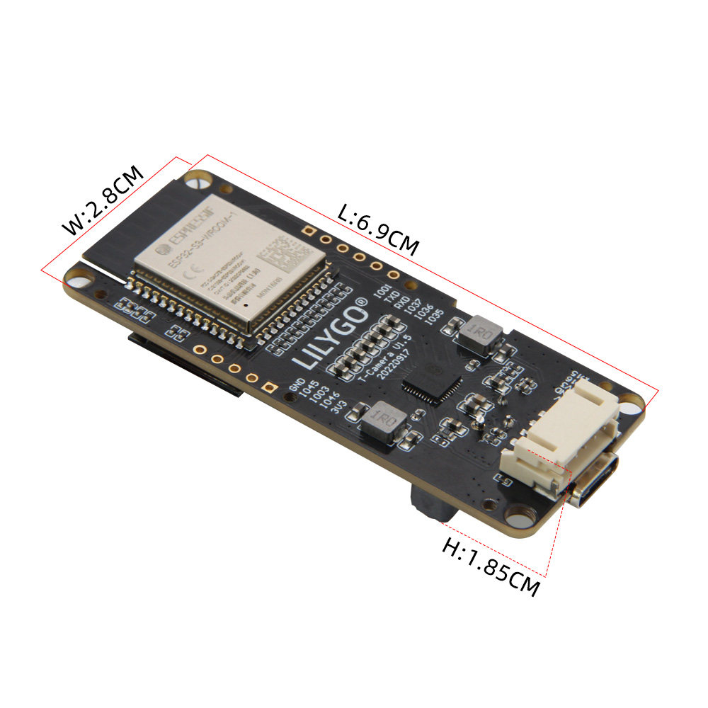 LILYGO ®   Cámara T S3 ESP32-S - Lolin S3 reseña y precio