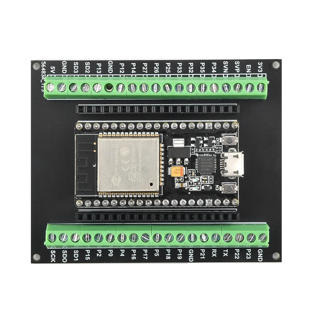 ESP32-placa de expansión Compa - Nodemcu 32S reseña y precio