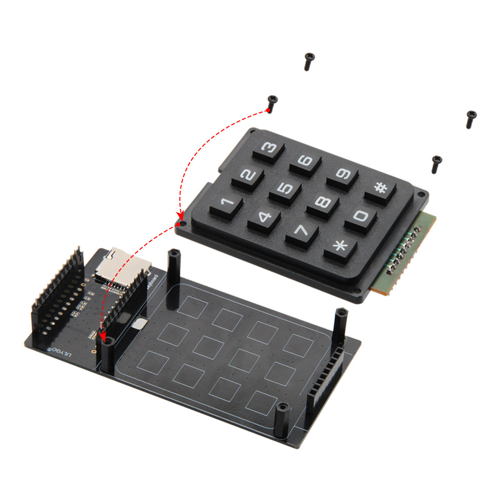 Placa de Expansión de Teclado  - Ttgo Tdisplay reseña y precio
