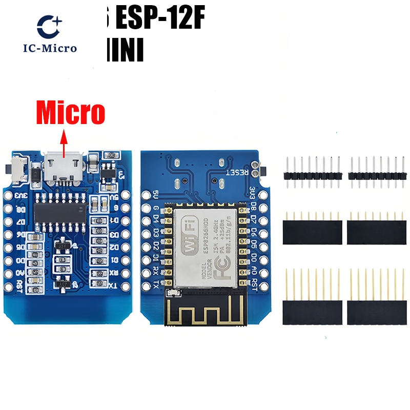 1-10 piezas Placa de desarroll - Wemos D1 Mini reseña y precio