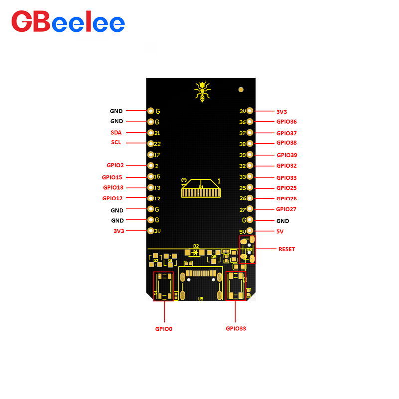 2 uds GBeelee BL-MZ-A009 TTGO  - Ttgo Tdisplay reseña y precio