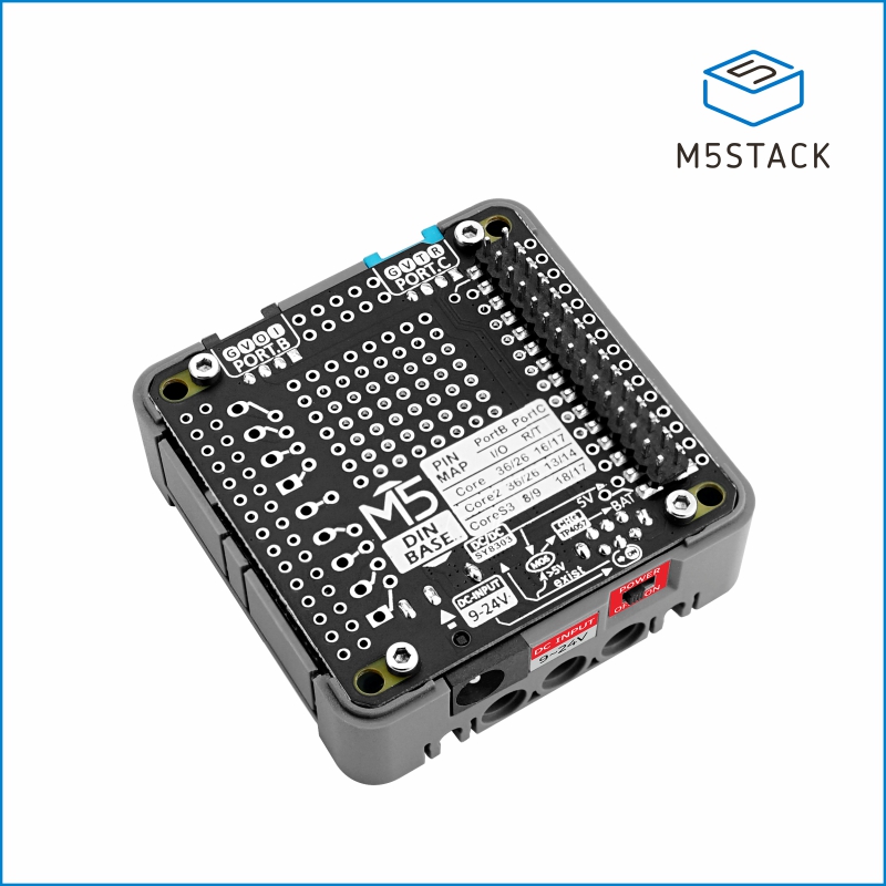 Base Din oficial M5Stack con b - M5Stack reseña y precio