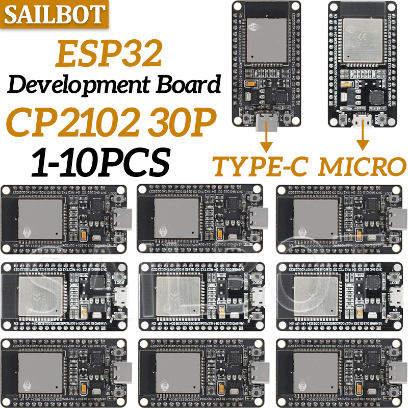 1/5/10PCS WR-32 32-S Placa de  - Nodemcu 32S reseña y precio