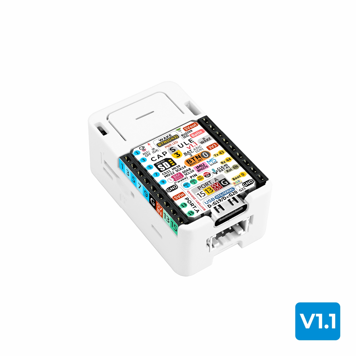 Kit Oficial M5Stack Capsule v1 - M5Stack reseña y precio