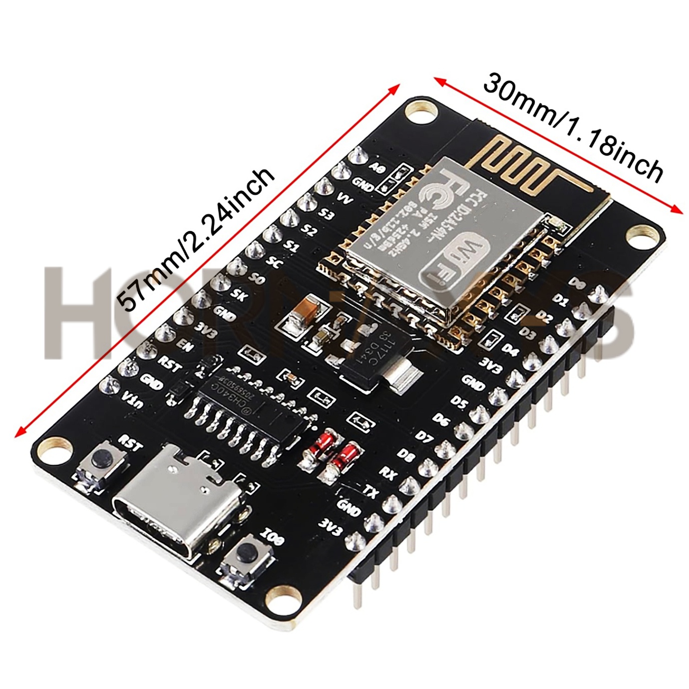 1-10 piezas/ESP8266 NodeMCU LU - Nodemcuv2 reseña y precio