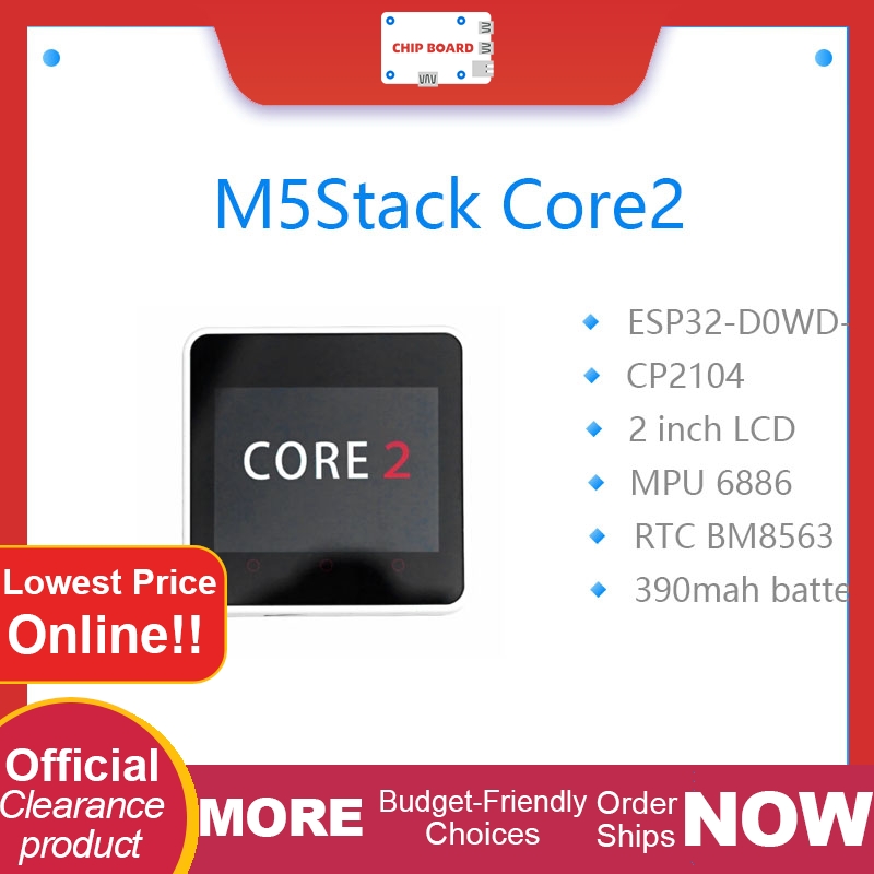 Kit de Desarrollo IoT M5Stack  - M5Stack Core2 reseña y precio