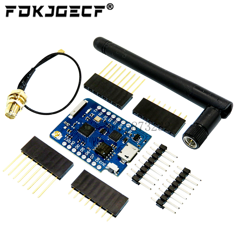 WEMOS D1 Mini Pro 4M 16M Bytes - D1 Mini Pro reseña y precio