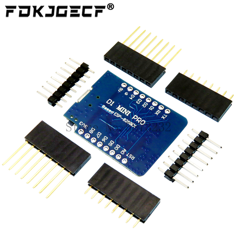 WEMOS D1 Mini Pro 4M 16M Bytes - D1 Mini Pro reseña y precio