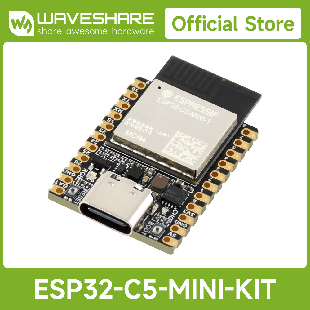 Waveshare ESP32-C5 Mini Placa  - Waveshare Esp32 reseña y precio