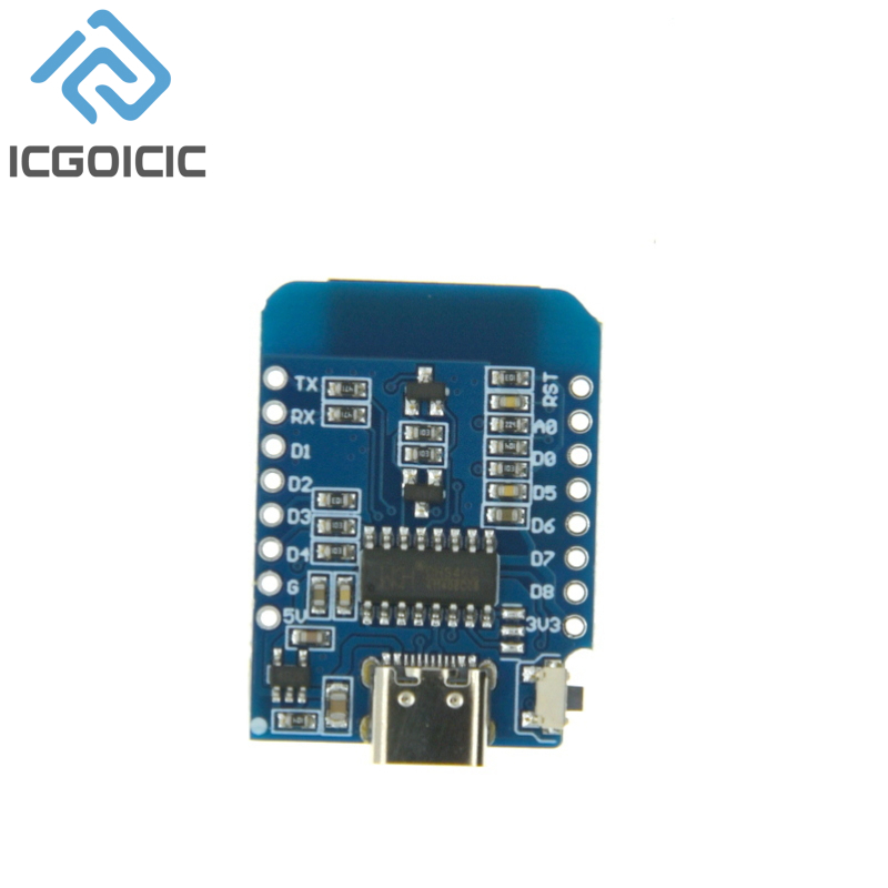 D1 Mini-Mini NodeMcu 4M Bytes  - Wemos D1 Mini reseña y precio