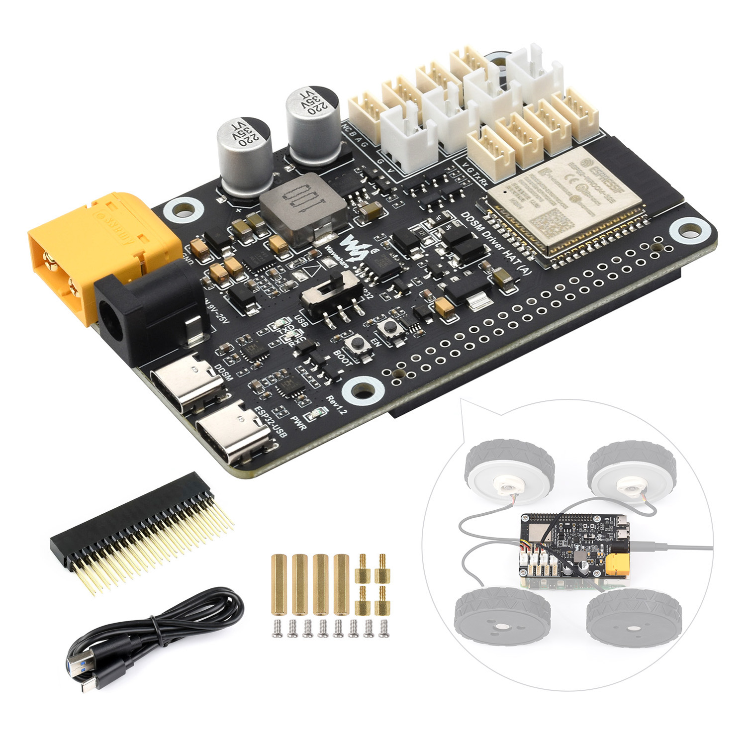 Placa controladora de servomot - Doit Esp32 reseña y precio