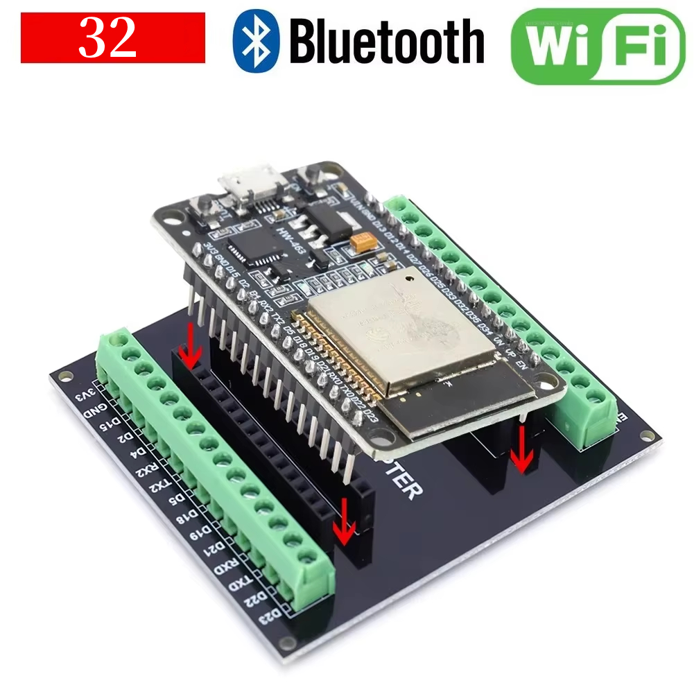 Placa de Expansión 32S CP2102  - Nodemcu 32S reseña y precio